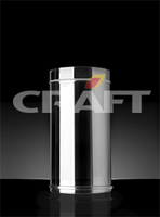 Труба-сэндвич Craft 0,5 м 316/0,8мм теплоизоляция 50мм